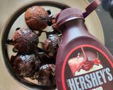 A picture of step 5 of Bourbon Chocolate Cake Appe.