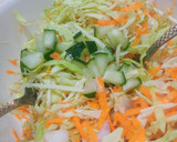 A picture of step 2 of Chicken Sharwama.