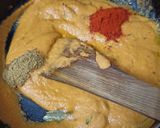 A picture of step 3 of Methi-Matar-Paneer Malai.