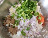 A picture of step 2 of Red poha cutlets.