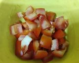 A picture of step 2 of Palak aloo chana dal sabzi.