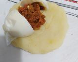 Foto del paso 5 de la receta: Papas rellenas de carne y huevo