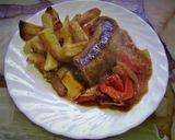 Foto del paso 11 de la receta: Chorizos a la pomarola en la plancheta ⚽