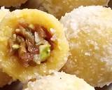 Coconut Ladoo with Gulkand Dry Fruits Filling !! recipe step 5 photo