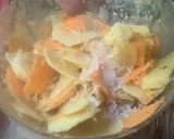 Une image de l'étape 7 de Feuilleté 🌶️aux deux 🍠🥔pommes de terre🧄.