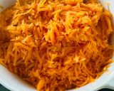 A picture of step 3 of Carrot halwa in microwave.