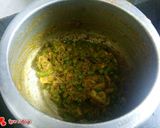 A picture of step 11 of Green Pea and Mushroom ki Sabji.