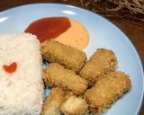 Foto langkah ke 5 dari resep 37. Homemade Juicy Chicken Nugget.