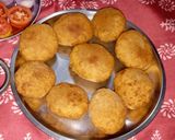 A picture of step 6 of Stuffed bati.