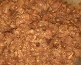 A picture of step 4 of Korma chicken keema.
