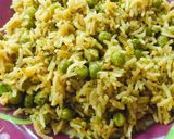 A picture of step 22 of Matar wale rice.