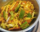 કોબી ગાજર મરચા નો સંભારો (Kobi Gajar Marcha Sambharo Recipe In Gujarati) રેસીપી સ્ટેપ3ફોટો