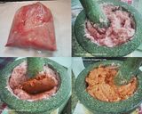 รูปขั้นตอนการทำที่ 1 ของ ทอดมันปลากราย