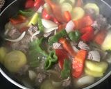Foto del paso 3 de la receta: Solomillo con lo que tengas en la nevera