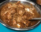 A picture of step 4 of Spicy Walnuts Masala Chicken Curry.