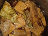Tahu tempe bacem