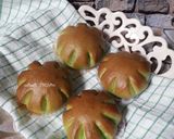 Foto langkah ke 7 dari resep Roti pandan isi kacang hijau.