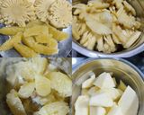 A picture of step 1 of Fresh Fruit Ice Candy / Popsicles (Frozen layered Icecream).