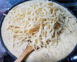Foto del paso 11 de la receta: Tallarines con 3 Quesos y Atún! 🍝🧀🍴