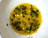 A picture of step 2 of Salad with Orange Juice🍊🥗 سلطة مع عصير البرتقال.