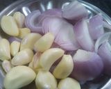 A picture of step 3 of Sajna(drum stick) Aloo with fish 🐟🐟🐟.