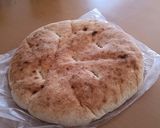 Foto del paso 7 de la receta Ensalada de Tomate y Albaricoques a la Plancha sobre Pan Khobz Relleno de Queso