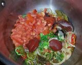 Foto del paso 2 de la receta Lentejas con mini verduras y tomates secos