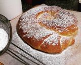 A picture of step 7 of Ensaimada with Pumpkin Jam (Cabello de Ángel).