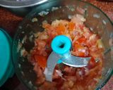 A picture of step 2 of White Chickpea Chaat.