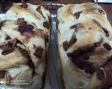 A picture of step 13 of Apple cinnamon sour dough bread.
