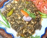 A picture of step 6 of Palak qeema 😋پالک قیمہ 💕.