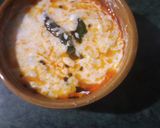 A picture of step 3 of Banana Stem Raita.