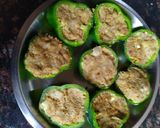 A picture of step 3 of Baked masala capsicum.