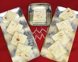 A picture of step 6 of Paneer Coconut Barfi.- "where Devotion Turns into Dessert.".
