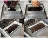 Foto langkah ke 4 dari resep Brownies Kopi Indocafe Coffeemix.