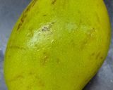 A picture of step 1 of Mango achar southindian style (Manga thokku).