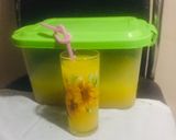 A picture of step 4 of Sangria🥭🍋🍊.