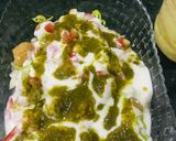 A picture of step 3 of Spicy chana chaat.