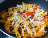 A picture of step 4 of Italian pasta.