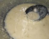 A picture of step 3 of Rose burfi.