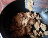 A picture of step 2 of Poppy seeds halwa.