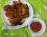 Foto langkah ke 7 dari resep Ayam Serundeng Rempah.