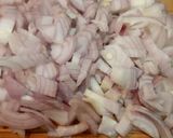 A picture of step 2 of Dhaba style Paneer Masala.