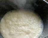 A picture of step 1 of MILK HALWA- MILK CAKE MODAK.