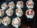 Canastitas de caprese
