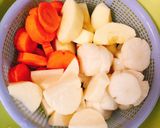 Hình bước làm 1 của món Canh bún
