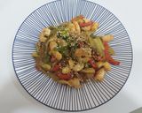 Foto del paso 1 de la receta Wok especiado con langostinos y sésamo tostado
