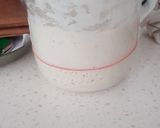 Foto langkah ke 2 dari resep English muffins dg ragi alami (sourdough starter).