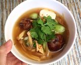 รูปขั้นตอนการทำที่ 5 ของ ซุปรวมมิตรสมุนไพรจีน (มังสวิรัติ)