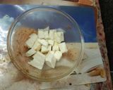 A picture of step 1 of Chilli paneer with soya sauce in Air Fryer.